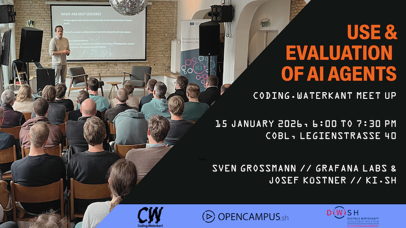 Coding.Waterkant Meet Up // Use & Evaluation of AI Agents